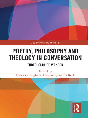 cover image of Poetry, Philosophy and Theology in Conversation